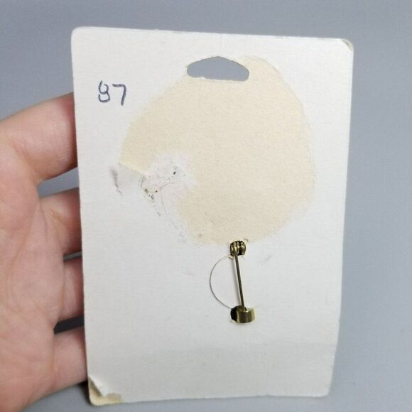 Vintage Hallmark Valentine Lapel Pin 1984 NOS Seal Heart Bowtie, Happy Hearts - Picture 5 of 9